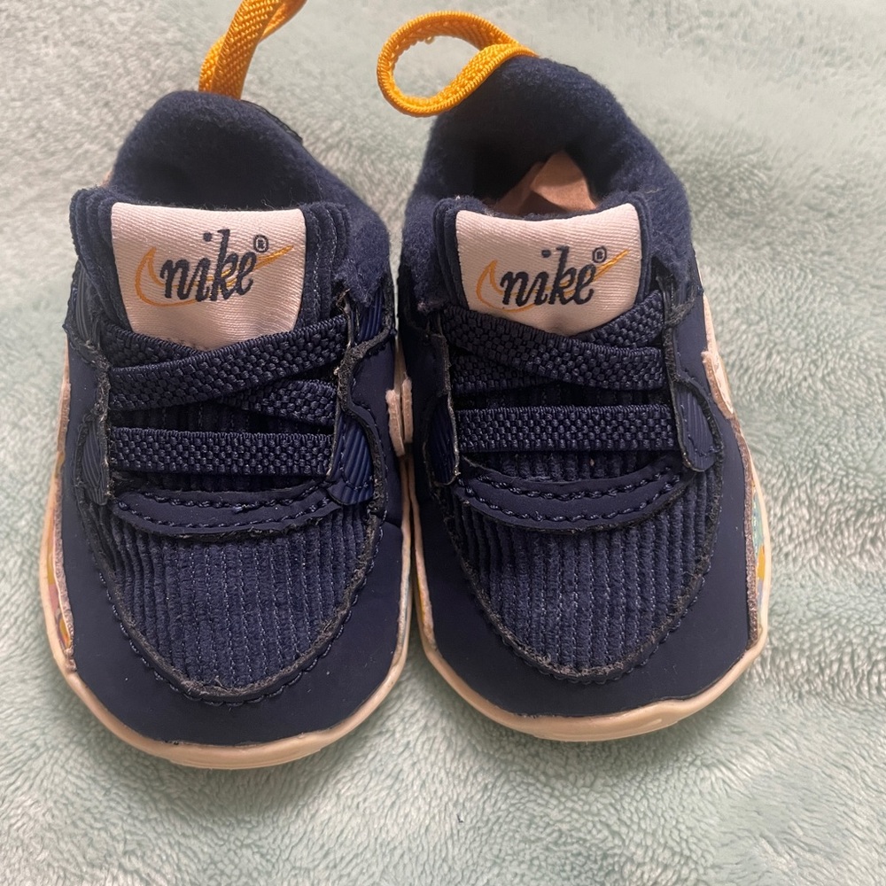 Nike Max 90 Crib SE (CB) in the Midnight Navy/White colorway infant size 1c - Picture 2 of 8